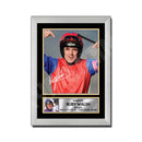 RUBY WALSH Limited Edition Horse Racer Signed Print - Horse Racing