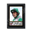 RUBY WALSH 2 Limited Edition Horse Racer Signed Print - Horse Racing