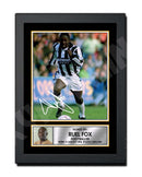 RUEL FOX 2 Limited Edition Football Player Signed Print - Football