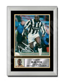 RUEL FOX (1) Limited Edition Football Player Signed Print - Football
