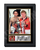 RYAN GIGGS + PAUL SCHOLES 2 Limited Edition Football Player Signed Print - Football