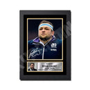 RYAN GRANT 1 Limited Edition Rugby Player Signed Print - Rugby