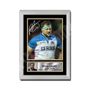 RYAN GRANT 2 Limited Edition Rugby Player Signed Print - Rugby