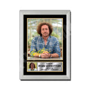 RYAN SIDEBOTTOM 2 Limited Edition Cricketer Signed Print - Cricket Player