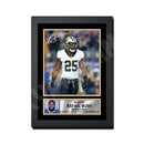 Rafael Bush 2 Limited Edition Football Signed Print - American Footballer