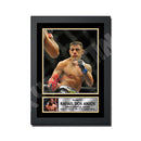 Rafael dos Anjos 2 Limited Edition MMA Wrestler Signed Print - MMA Wrestling