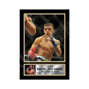 Rafael dos Anjos 2 Limited Edition MMA Wrestler Signed Print - MMA Wrestling