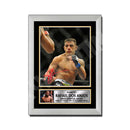 Rafael dos Anjos 2 Limited Edition MMA Wrestler Signed Print - MMA Wrestling