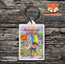 Raidonbunglingbay Retro NES Game Cover Art Gaming Keyring