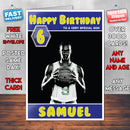 Rajon Rondo Theme Inspired Kids Inspired Adult Personalised Sports Birthday Card (SA)