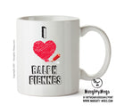 I Love Ralph Fiennes Celebrity Mug Office Mug