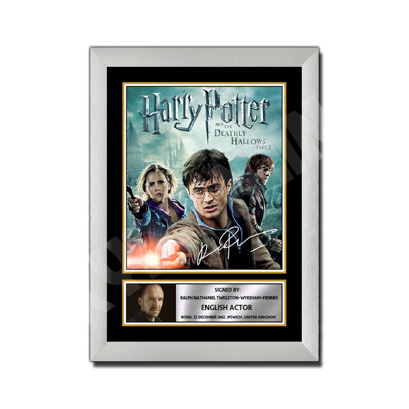 Ralph Fiennes 1 Limited Edition Movie Signed Print