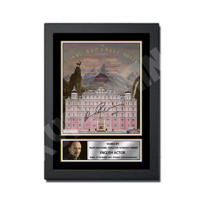 Ralph Fiennes 2 Limited Edition Movie Signed Print