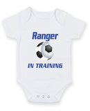 Rangers in Training Football Fan Baby Grow Bodysuit