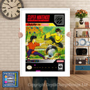 Ranma 1 2 Super Nintendo GAME INSPIRED THEME Retro Gaming Poster A4 A3 A2 Or A1