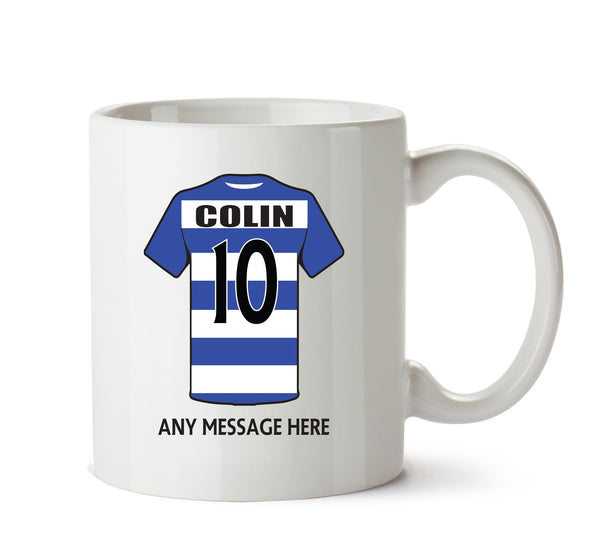Reading Football Team Mug - Personalised Birthday Age and Name – printed mug product image 1