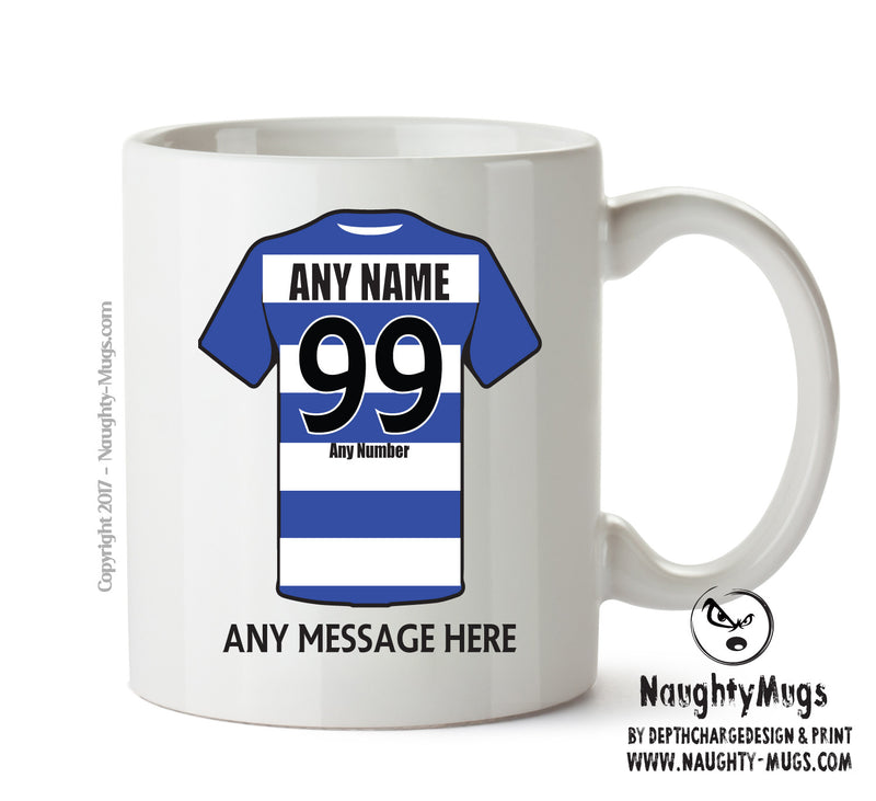 Reading Football Team Mug - Personalised Birthday Age and Name