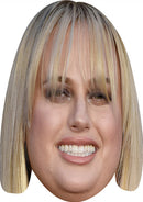 Rebel Wilson -2- 2017 Celebrity Face Mask Fancy Dress Cardboard Costume Mask