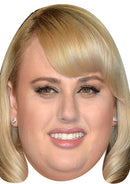 Rebel Wilson MOVIES STARS 2018 Celebrity Face Mask Fancy Dress Cardboard Costume Mask