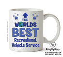 Worlds Best Recreational Vehicle Service Technician Mug - Novelty Funny Mug