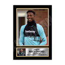 Reece OXFORD 2 Limited Edition Football Player Signed Print - Football