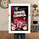 Remote Control Retro GAME INSPIRED THEME Nintendo NES Gaming A4 A3 A2 Or A1 Poster Art 473