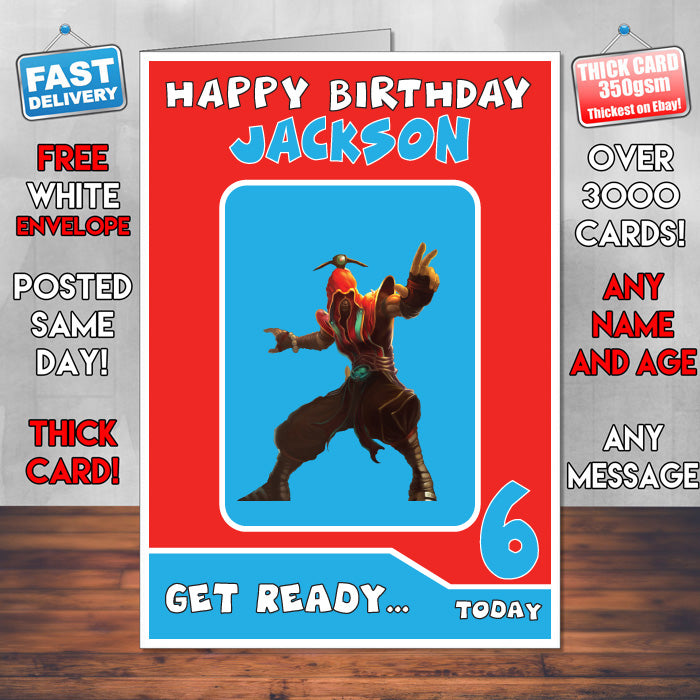 Personalised Birthday Card