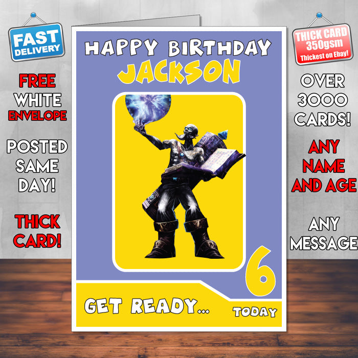 Personalised Birthday Card