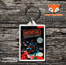 Renegade Retro NES Game Cover Art Gaming Keyring