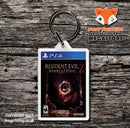 Resident Evil Revelations 2 PS4 Game Inspired Retro Gaming Keyring