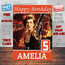 Resident Evil The Final Chapter Milla Jovovich Theme Style Personalised Kids Inspired Movie Birthday Card (SA)