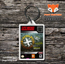 Revolution X Game Inspired Retro Gaming Keyring