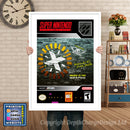 Revolution X Super Nintendo GAME INSPIRED THEME Retro Gaming Poster A4 A3 A2 Or A1