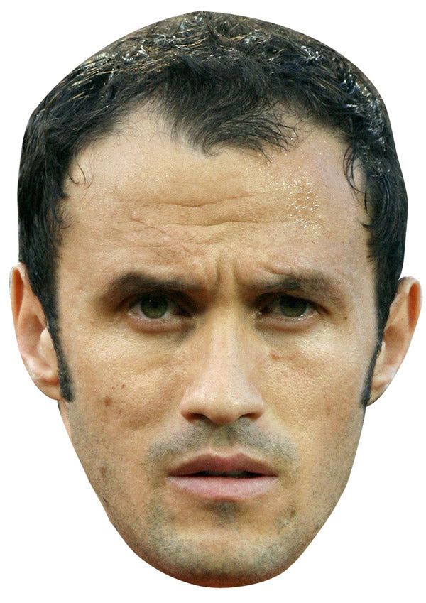 RICARDO CARVALHO JB - Footballer Fancy Dress Cardboard Celebrity Party Face Mask