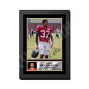 Ricardo Allen 1 Limited Edition Football Signed Print - American Footballer