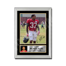 Ricardo Allen 1 Limited Edition Football Signed Print - American Footballer