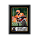 Ricardo Louis 2 Limited Edition Football Signed Print - American Footballer