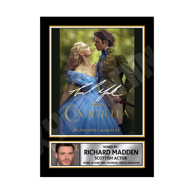 Richard Madden 1 Limited Edition Movie Signed Print