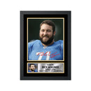 Rick Wagner Limited Edition Football Signed Print - American Footballer