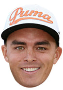 RICKIE FOWLER JB - Golf Fancy Dress Cardboard Celebrity Party Face Mask
