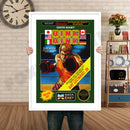 Ring King Retro GAME INSPIRED THEME Nintendo NES Gaming A4 A3 A2 Or A1 Poster Art 477