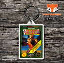 Rescue The Embassy Mission Retro NES Game Cover Art Gaming Keyring