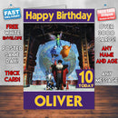 Rise Of The Guardians Theme Style Personalised Kids Inspired Movie Birthday Card (SA)