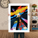 Road Blasters Retro GAME INSPIRED THEME Nintendo NES Gaming A4 A3 A2 Or A1 Poster Art 479
