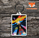 River City Ransom Retro NES Game Cover Art Gaming Keyring