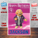 Roary 11 Style Theme Personalised Kidshows Birthday Card (SA)