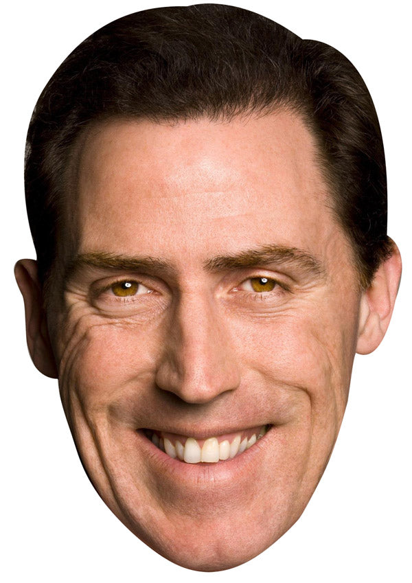 ROB BRYDON JB - Funny Comedian Fancy Dress Cardboard Celebrity Party Face Mask