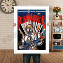 Rob Warrior Retro GAME INSPIRED THEME Nintendo NES Gaming A4 A3 A2 Or A1 Poster Art 483