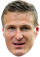 ROBERT HUTH JB - Footballer Fancy Dress Cardboard Celebrity Party Face Mask