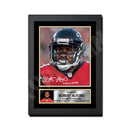 Robert Alford 2 Limited Edition Football Signed Print - American Footballer